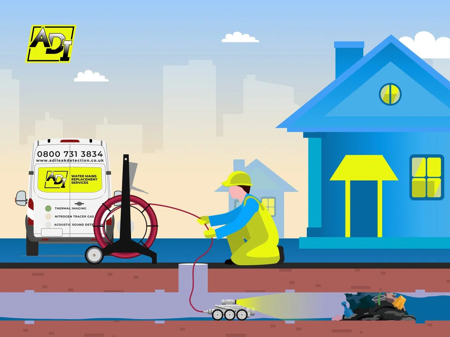 Drainage CCTV Surveys & Investigations Dewsbury